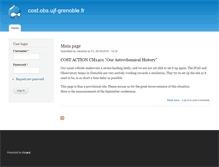 Tablet Screenshot of cost.obs.ujf-grenoble.fr